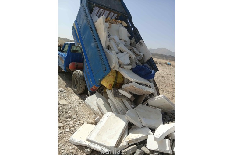 حمل نخاله و ضایعات ساختمانی نیسان کمپریی