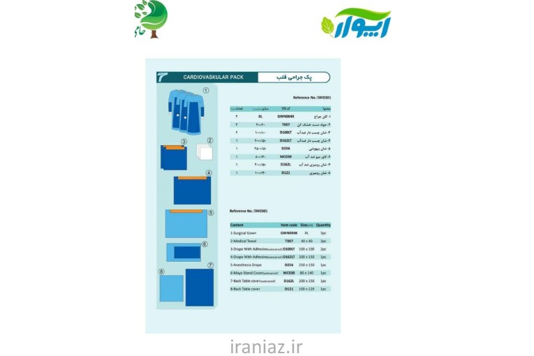محصولات یکبار مصرف بیمارستانی و بهداشتی