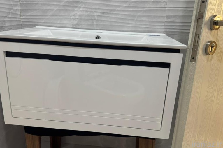 ست کامل روشویی، کابینت، آینه و باکس