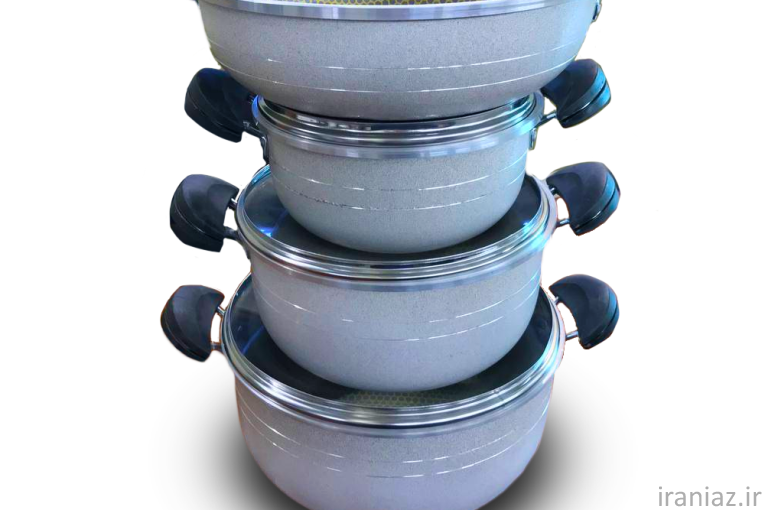 قابلمه وماهیتابه دو رو گرانیت عمده