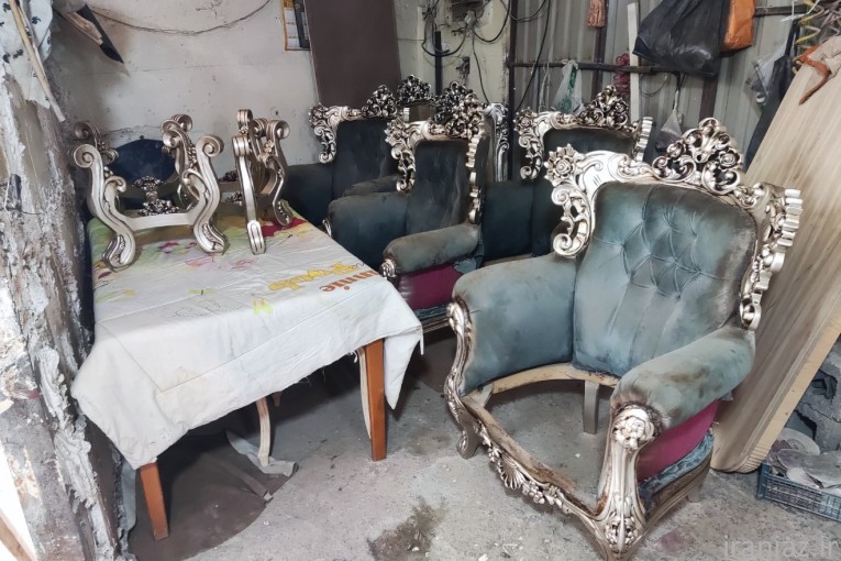 رنگ کاری چوب هاشمی