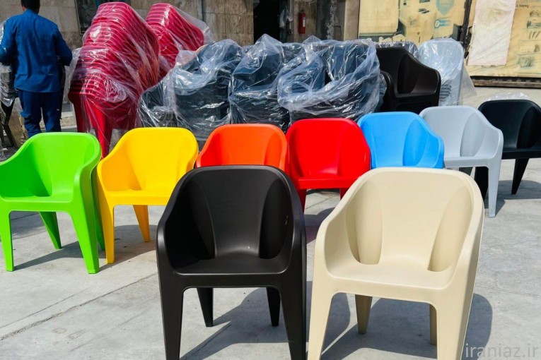 صندلی پلاستیکی باغی نهارخوری غذاخوری۲۱(کارخانه)