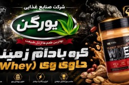 کره بادام زمینی پروتئین وی و کوکی های رژیمی ویژه ورزشکاران