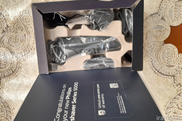 ریش تراش فیلیپس سری 5000 کاملا نو
