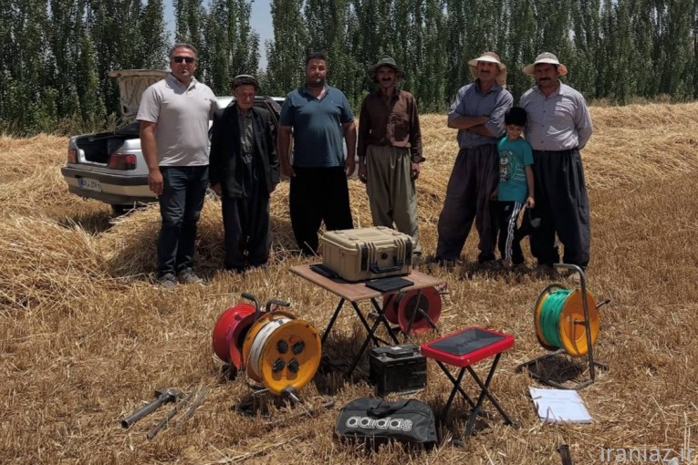 دستگاه شناسایی آب ژئوالکتریک کشاورزی
