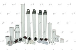 تولید و پخش دودکش دوجداره آلومینیوم پکیج(کواکسیال)