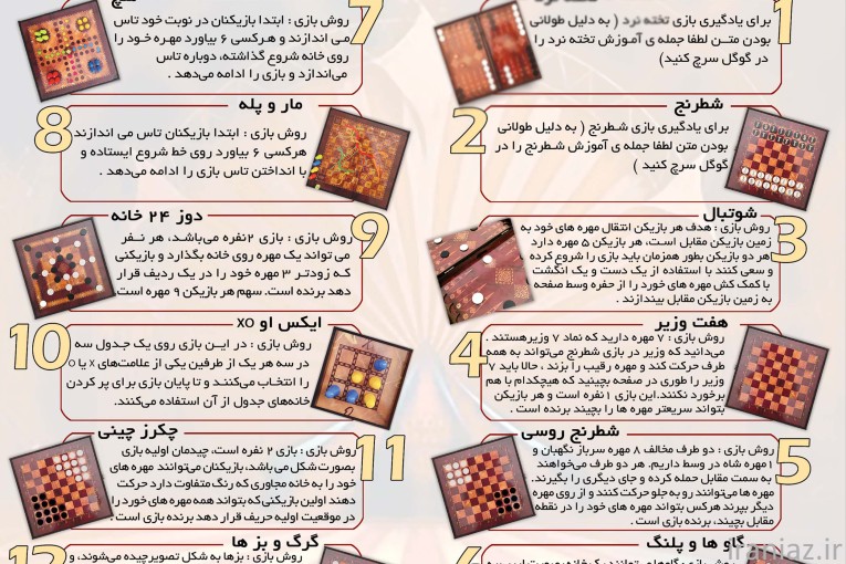 بازی فکری آموزشی 12 بازی منچ و شطرنج دوز با کیف