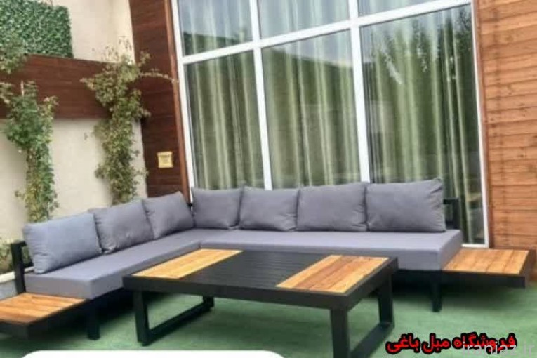 مبل اِل فلزی شارلوت