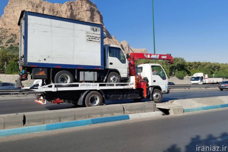 جرثقیل حمل بار و خودروبر و یدک کش درون و بین شهری