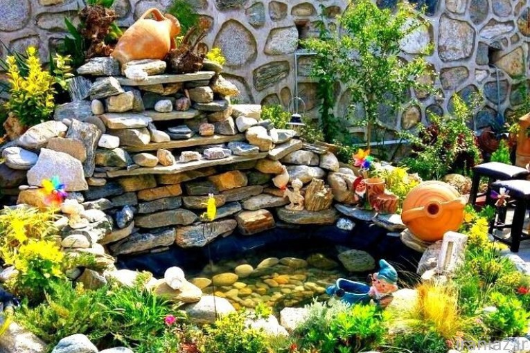 فروش آبنماهای طبیعی خانگی و باغی