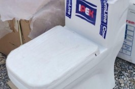 توالت فرنگی بزرگ