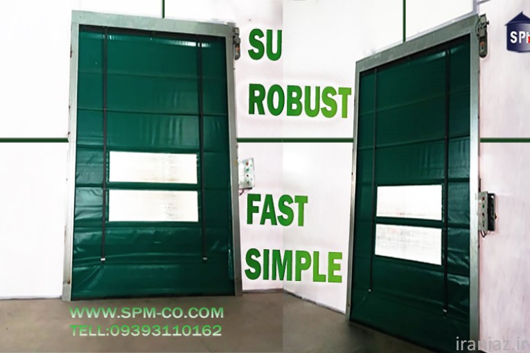 درب فولداپ سریع صنعتی