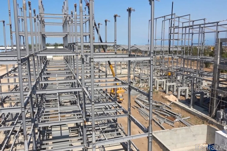 سوله سازی - اسکلت فلزی -سازه صنعتی 