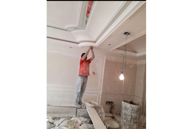 گچکاری گچ بری کناف و ...