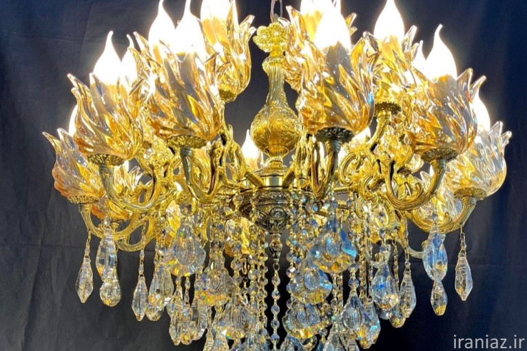 لوستر ۲۴ شعله 