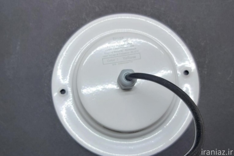 چراغ توکار استخری تک رنگ ۶ وات 