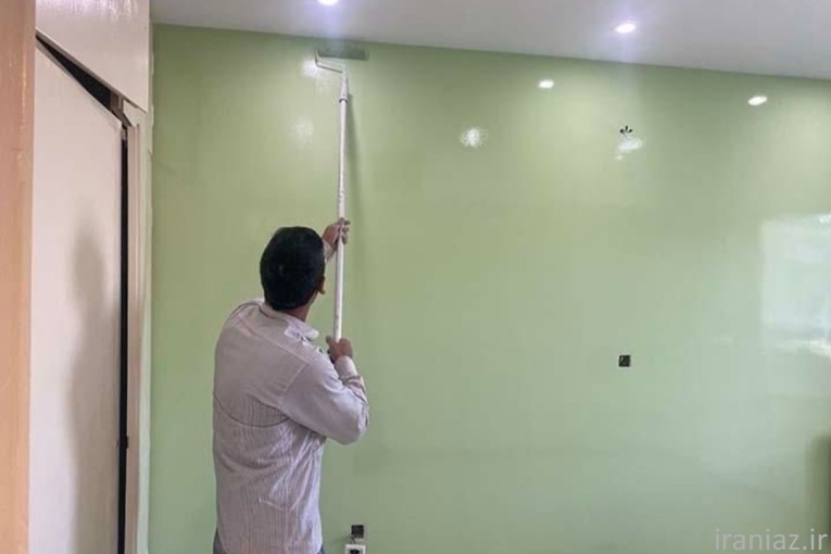 گچکاری نقاشی تخریب و بازسازی 