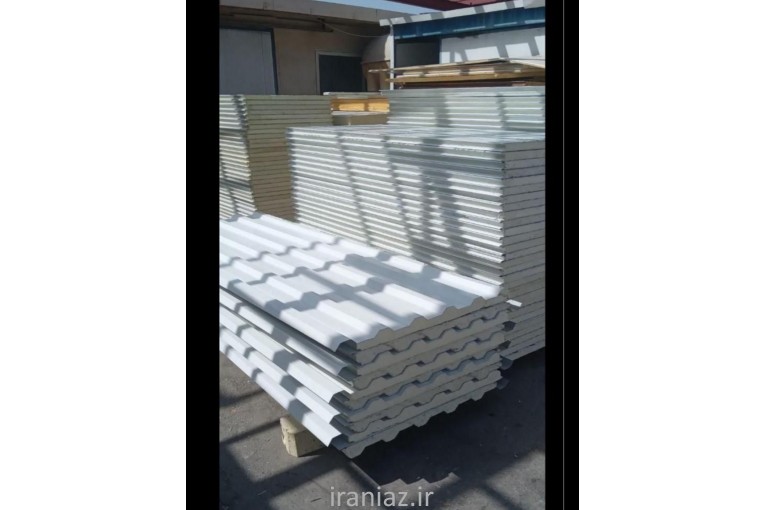 ساندویچ پنل ورق شیروانی رنگی و گالوانیزه