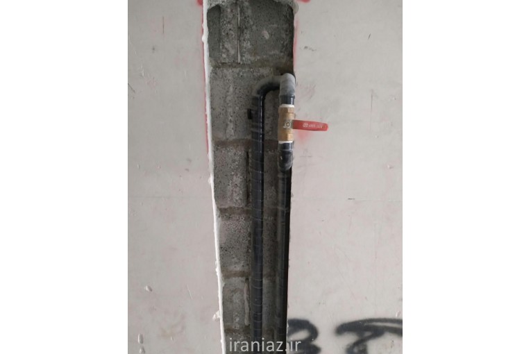 لوله کشی گاز آب شوفاژ پکیج