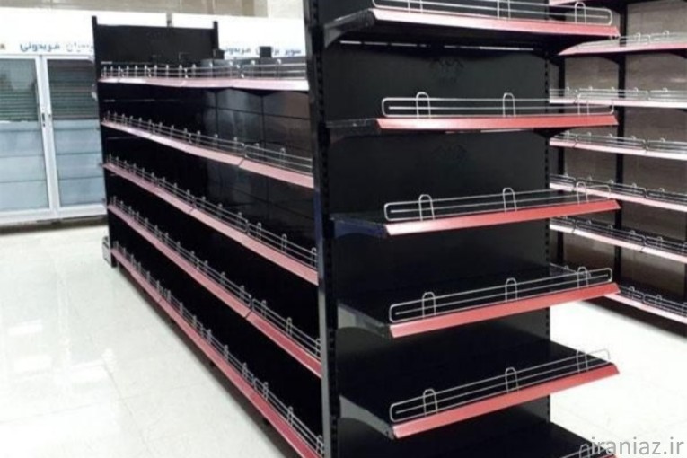 قفسه فروشگاهی قفسه لیبل دار ترک