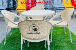 صندلی پلاستیکی باغی طرح تریر