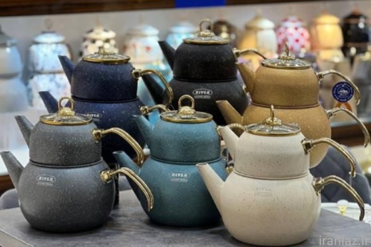 کتری قوری چدن گرانیتی