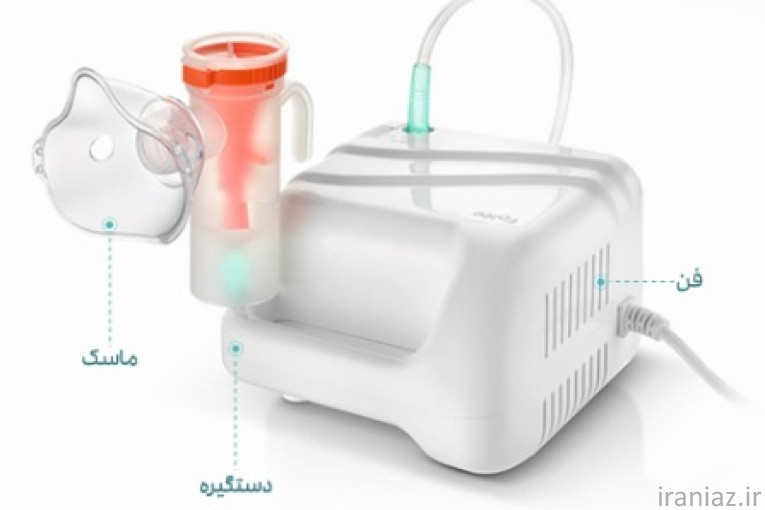 نبولایزر کمپرسوری هوای فشرده برند فولی