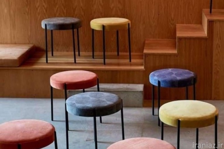 صندلی فلزی رزا