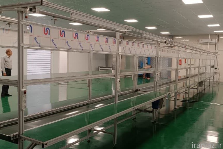 نوار نقاله خط مونتاژ موبایل (تلفن همراه)