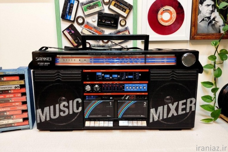 رادیو کاست کینگ سایز SANKEI