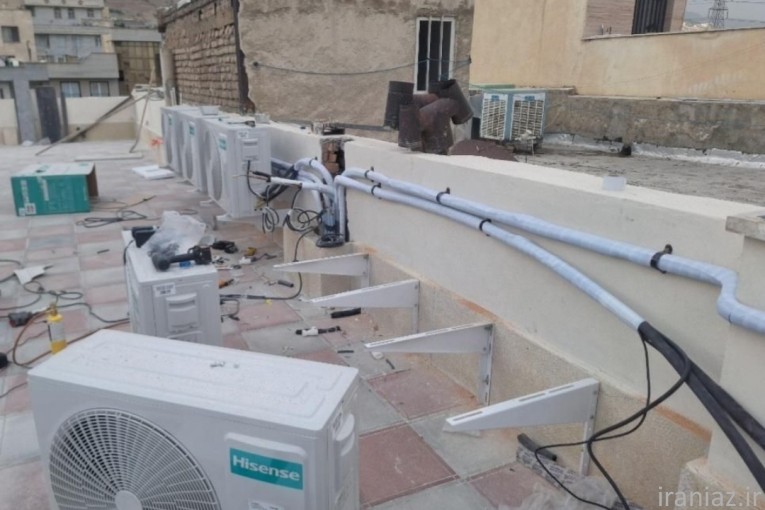 تعمیرات نصب سرویس شارژ کولر گازی پکیج