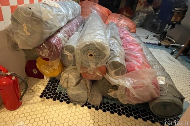 خریدار ته طاقه و تیکه پارچه