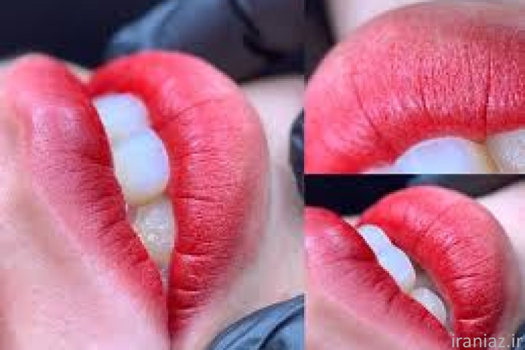 آموزش به همراه کارورزی میکرو و شید لب 