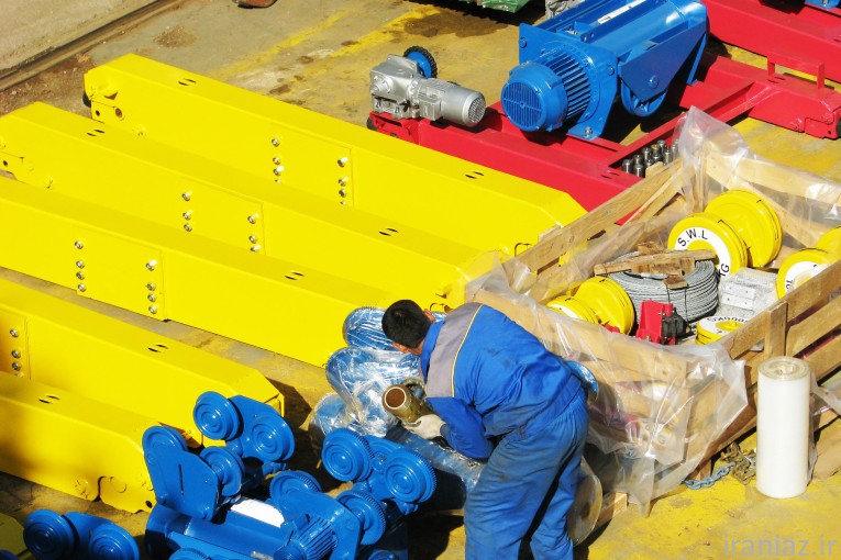  ساخت جرثقیل های صنعتی