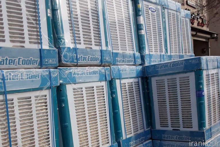 انواع کولر آبی ۳۴۰۰ خروجی بالا