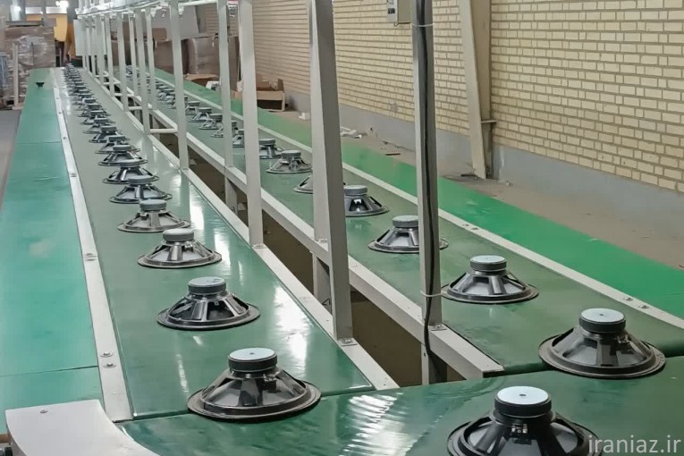 نوار نقاله مونتاژ اسپیکر