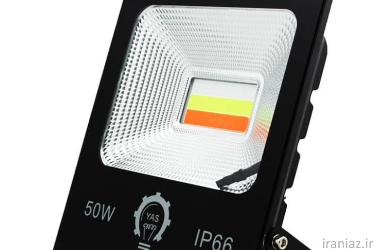 پروژکتورrgbهفت رنگ ۵۰ وات led smd cob
