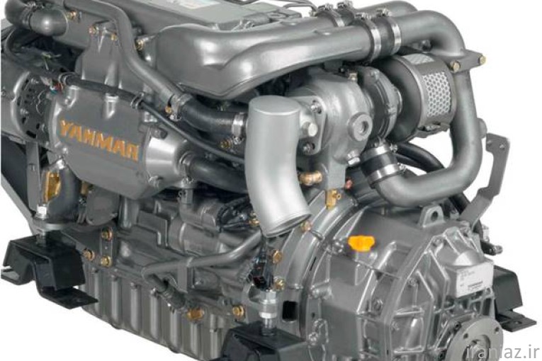 رنگ آمیزی موتور لنج چوبی 