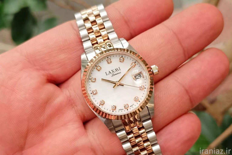 ساعت لاکسمی زنانه اورجینال مجلسی سایز مدیوم موتورژاپن