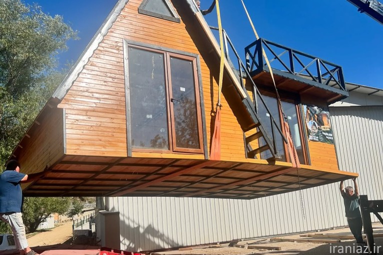 ساخت کلبه سوئیسی و خانه تمام چوب 