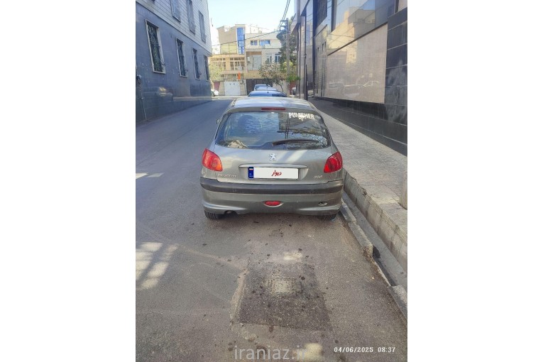 پژو 206 تیپ 2 مدل 96 کم کارکرد