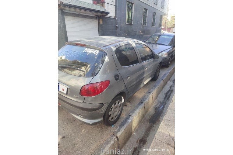 پژو 206 تیپ 2 مدل 96 کم کارکرد