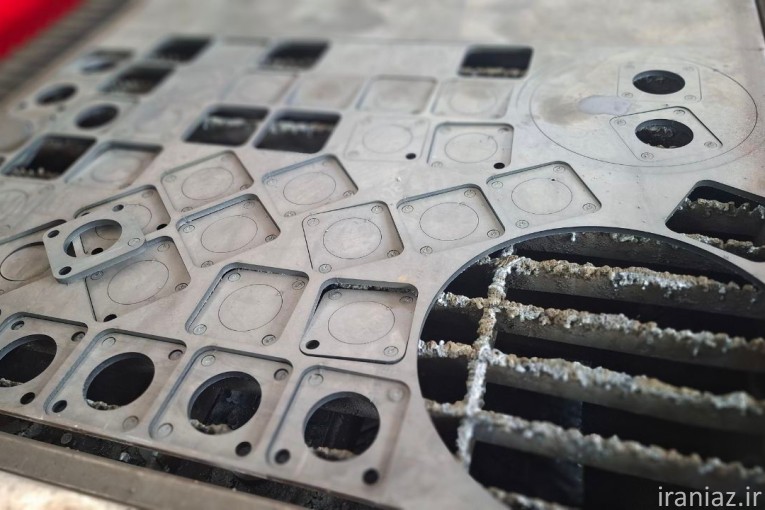 برشکاری لیزری فلزات