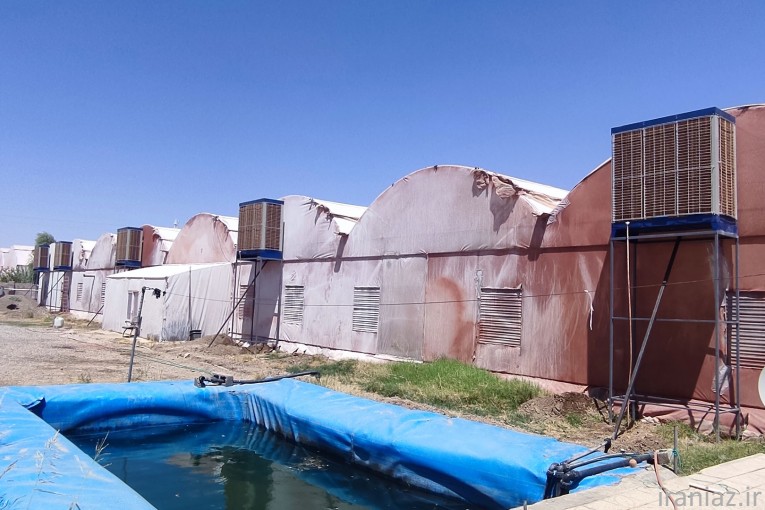 کولر صنعتی آبی سرما نوین، سرمایش سوله و کارخانه! 