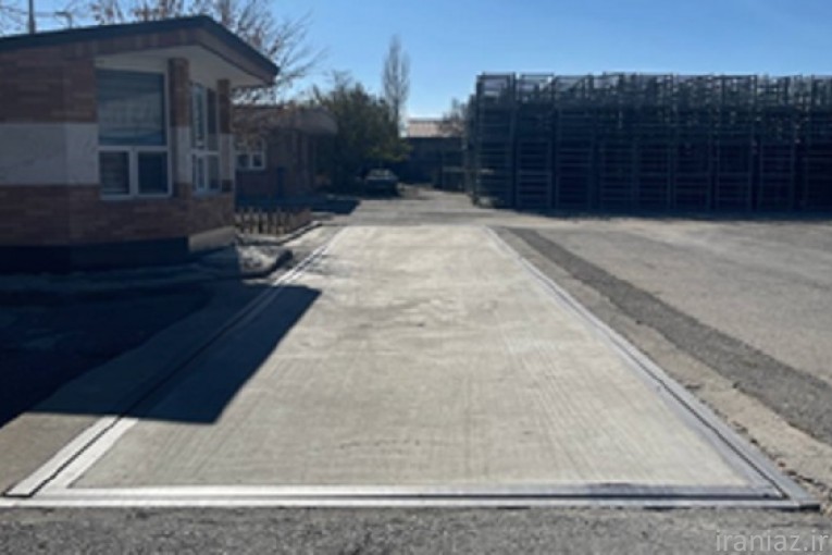 فروش و نصب باسکول 60 تن تریلی کش با هشت عدد لودسل