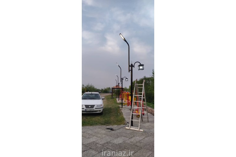 پایه چراغ خیابانی پارکی و ویلایی