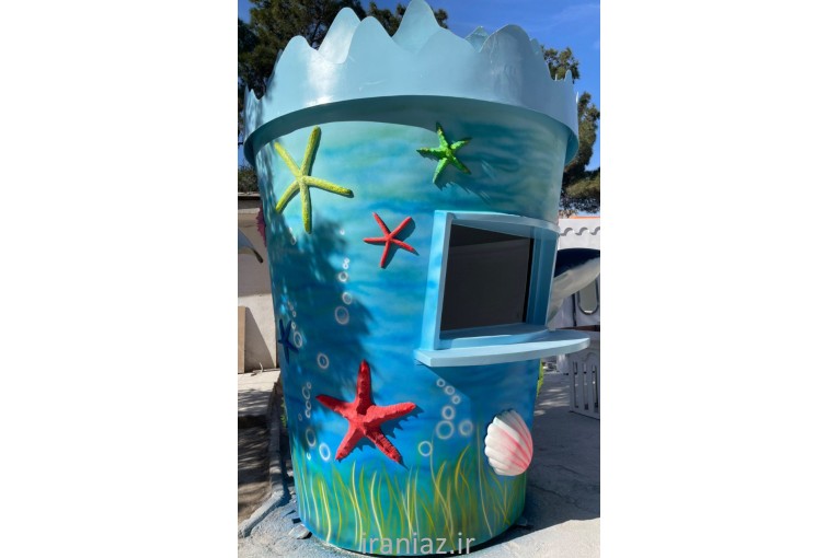 کیوسک طرح لیوان قهوه لاکچری