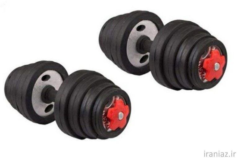 دمبل متغیر فلز دورلاستیک mdm