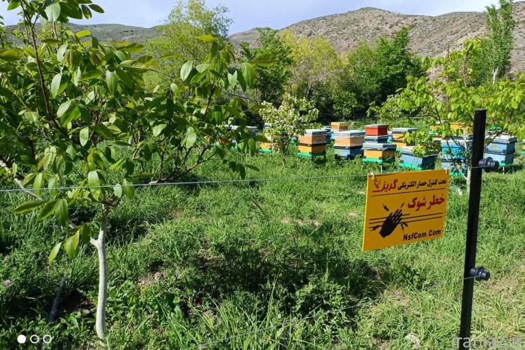 فنس کشاورزی جدید سری E تفکیک و جداسازی باغات و مزارع و مراتع