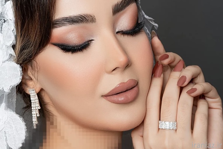 میکاپ شینیون بانو منصوری در ورامین